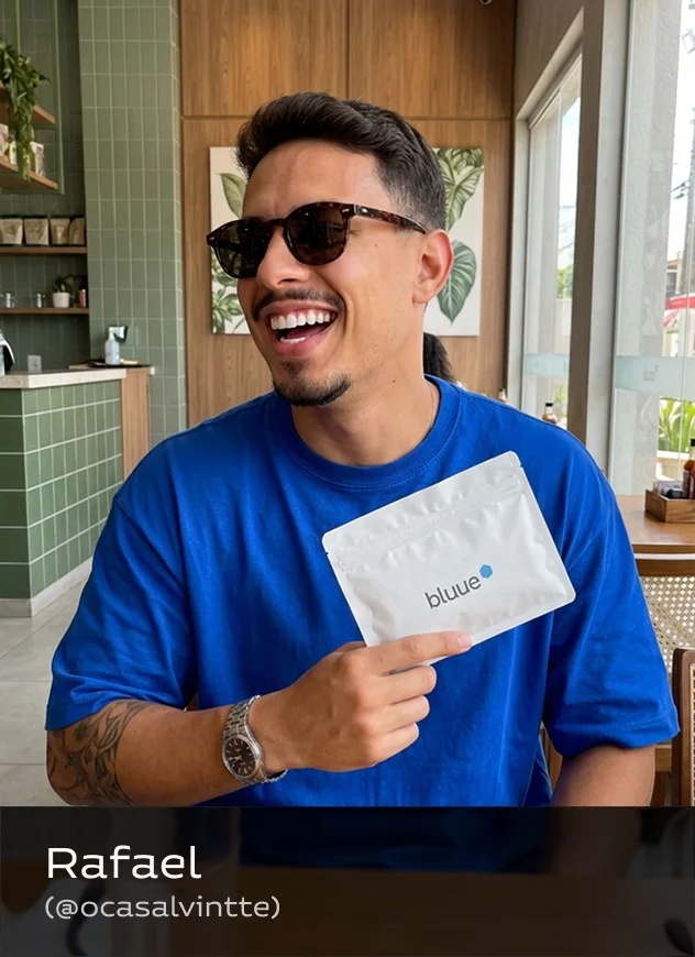 Rafael, creator parceiro Bluue