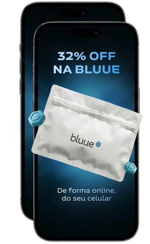 Pastilha Bluue com 32% de desconto
